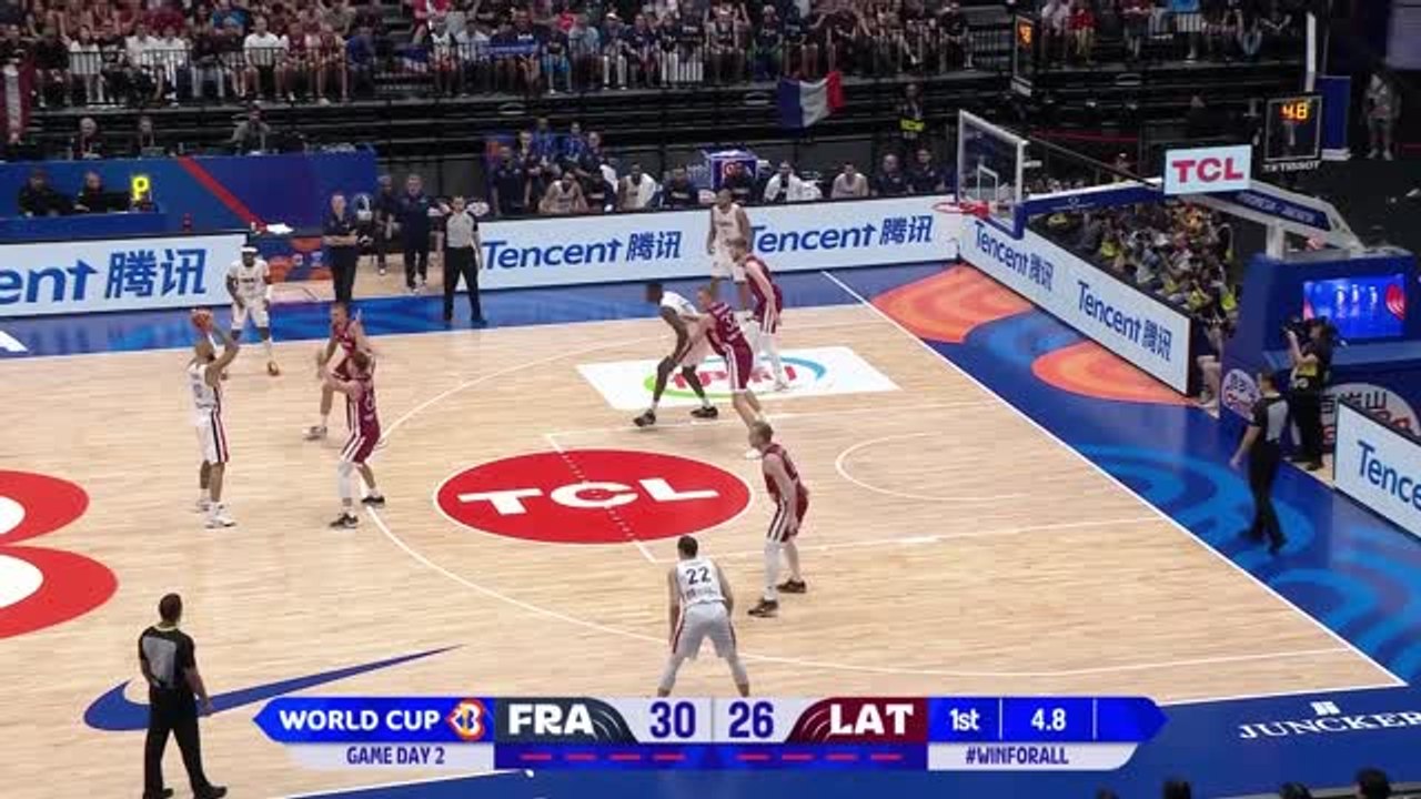 Highlights: Frankreich verliert gegen Lettland
