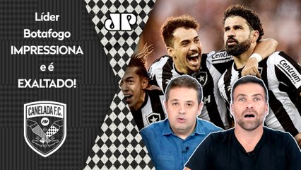 "É SURREAL! Mermão, o Botafogo tem a MELHOR CAMPANHA DA HISTÓRIA e..." LÍDER CHOCA