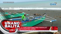 Mga mangingisda, ilang araw nang hindi pumapalaot bilang pag-iingat sa bagyong Goring | UB