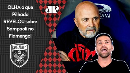 "É INFORMAÇÃO! ME FALARAM que HÁ GRANDES CHANCES de o Sampaoli..." Pilhado FALA TUDO do Flamengo!