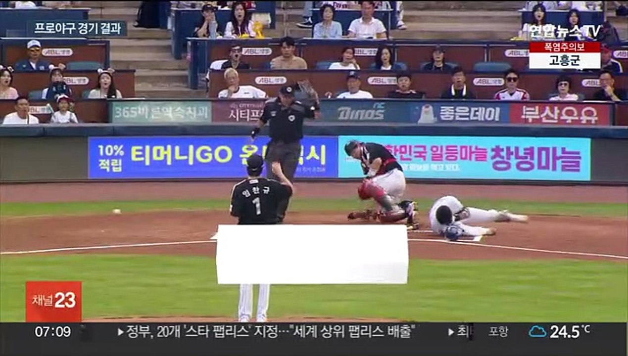 '감독 퇴장' NC, '선수 퇴장' LG에 승리