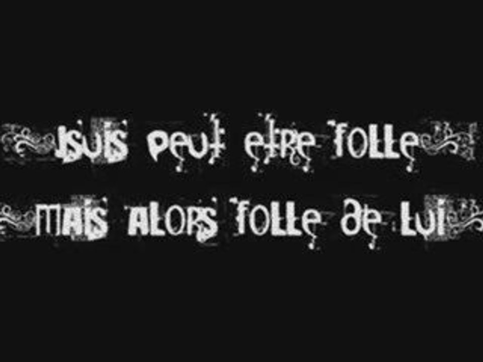 Mon amour...