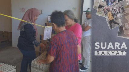 Pengguna merungut sukar dapatkan bekalan telur