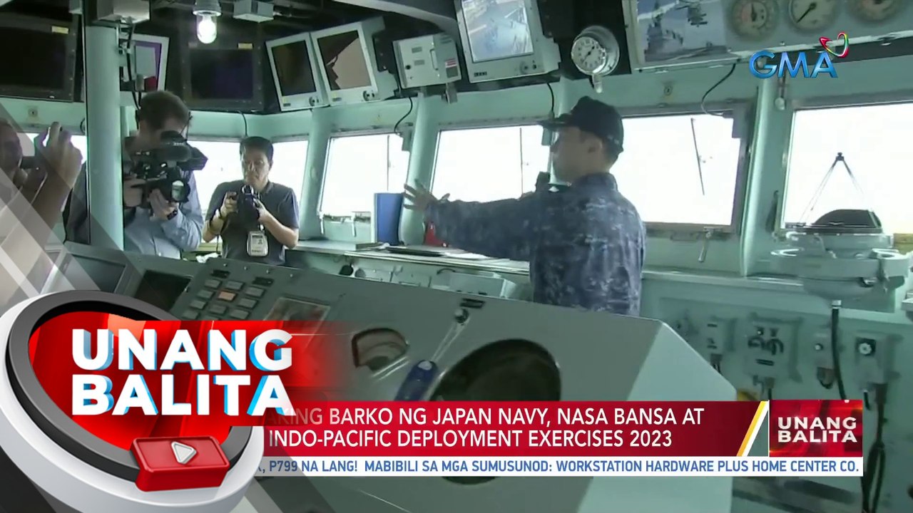 Pinakamalaking barko ng Japan navy, nasa bansa at kasama sa Indo-Pacific deployment... | UB