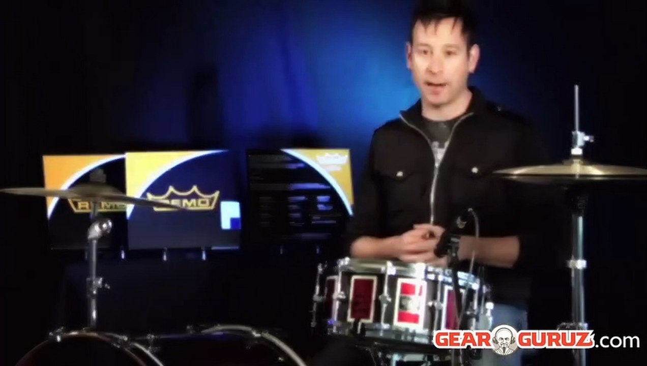 Remo Batter Snare Drum Head Head to Head Comparison with Coated