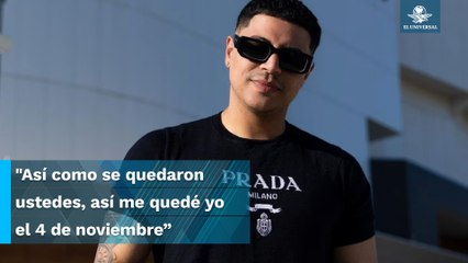 Revela Eduin Caz que tuvo cáncer de esófago