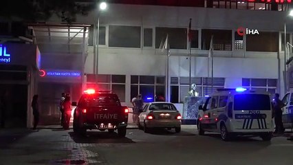 Muğla'da hastanede çıkan yangın korkuttu
