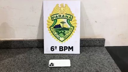 PM recupera iPhone 13 esquecido em campo sintético