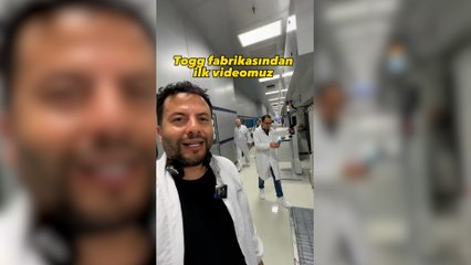Hakkı Alkan, Togg'un Gemlik'te bulunan üretim fabrikasını ziyaret etti