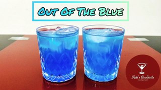 Out Of The Blue Cocktail | Electric Lemonade
