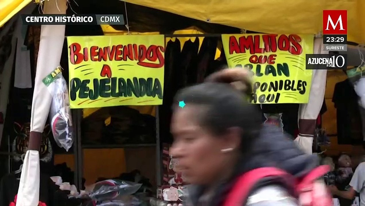 Revocación de prohibición de ventas de artículos promocionales en mítines de Morena