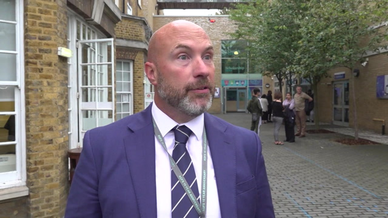 GCSE results fall but not to pre-pandemic levels