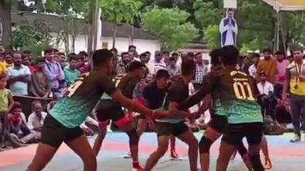 छिन्दवाड़ा: कबड्डी प्रतियोगिता में खिलाड़ियों ने दिखाया अपना दमखम