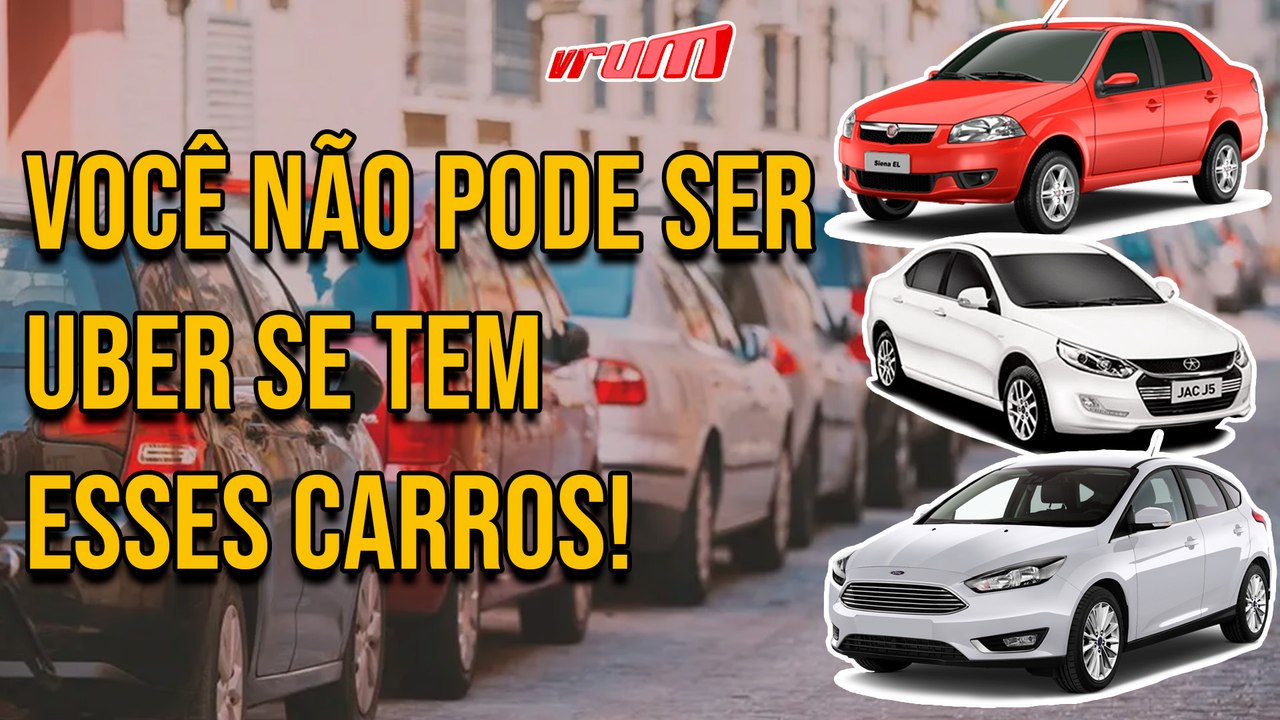 Carros que não podem mais rodar na Uber - veja a lista!