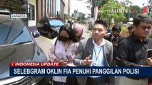Selebgram Oklin Fia Klarifikasi Konten Makan Es Krim di Polres Metro Jakarta Pusat