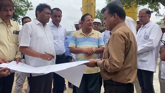 आईपीडी टावर के काम की धीमी गति देख मंत्री हुए नाराज, बोले: इस लेटलतीफी के लिए कौन है जिम्मेदार