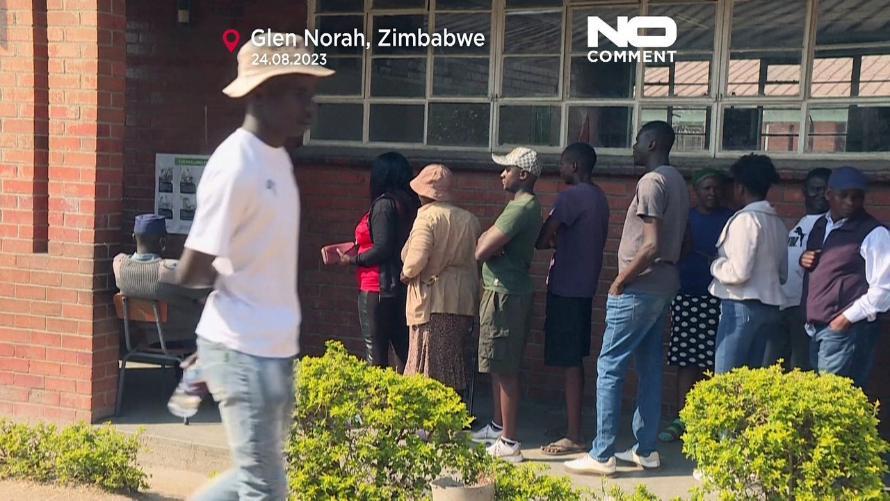 Zum Wahllokal um 2 Uhr nachts - Chaos und Frustration in Simbabwe