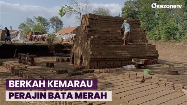 Musim Kemarau, Perajin Bata Merah di Probolinggo Raup Omzet Jutaan Rupiah