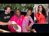 Serena Williams non potrebbe essere la madrina di Archie, ma Meghan Markle potrebbe essere la sua ba