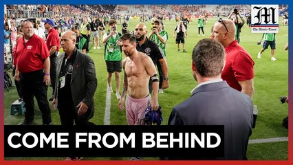 Messi leads Miami past MLS-best Cincinnati in US Open Cup semis