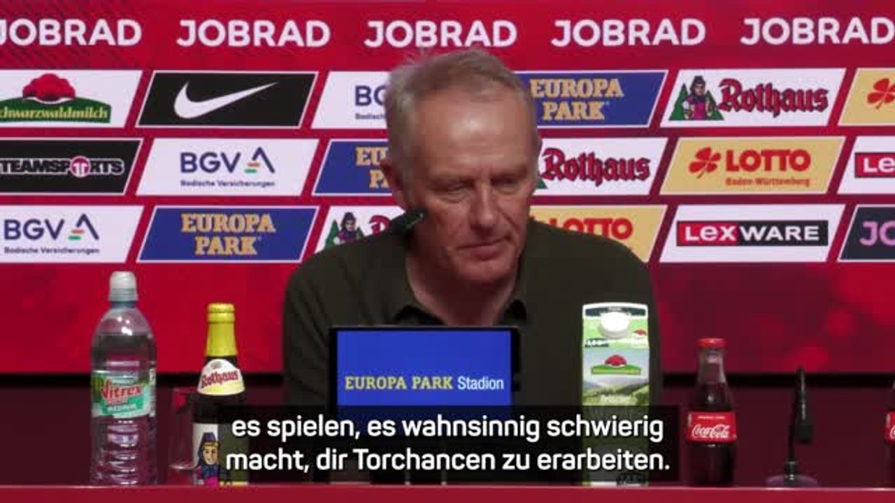 Streich: Ohne Nummer Neun 'wahnsinnig schwierig'