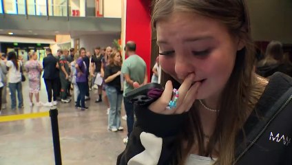 Students in Solihull react to GCSE grades on results day