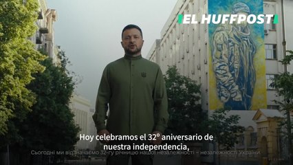 Zelenski se dirige a la nación en el Día de la Independencia