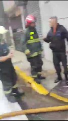 Incendio en San Nicolás