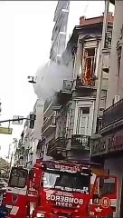 Incendio en San Nicolás