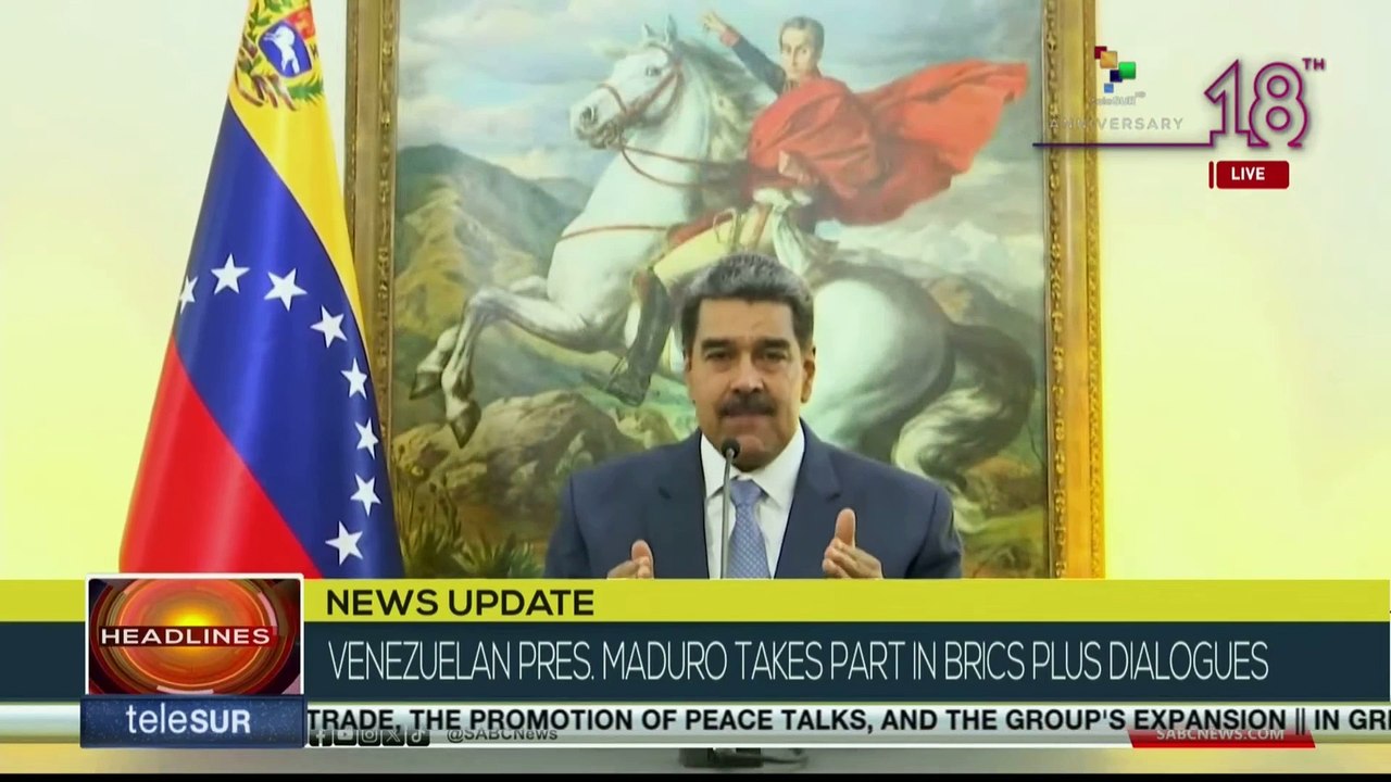 Venezuelan President calls to promote BRICS political relations with other organizations