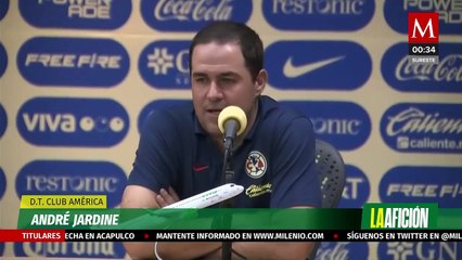 André Jardine siente "alivio" con triunfo de América: "Es mejor corregir con los tres puntos"