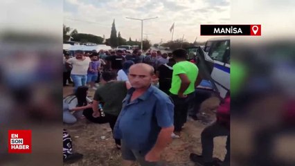 Manisa'da yolcu otobüsüyle işçi servis midibüsü çarpıştı