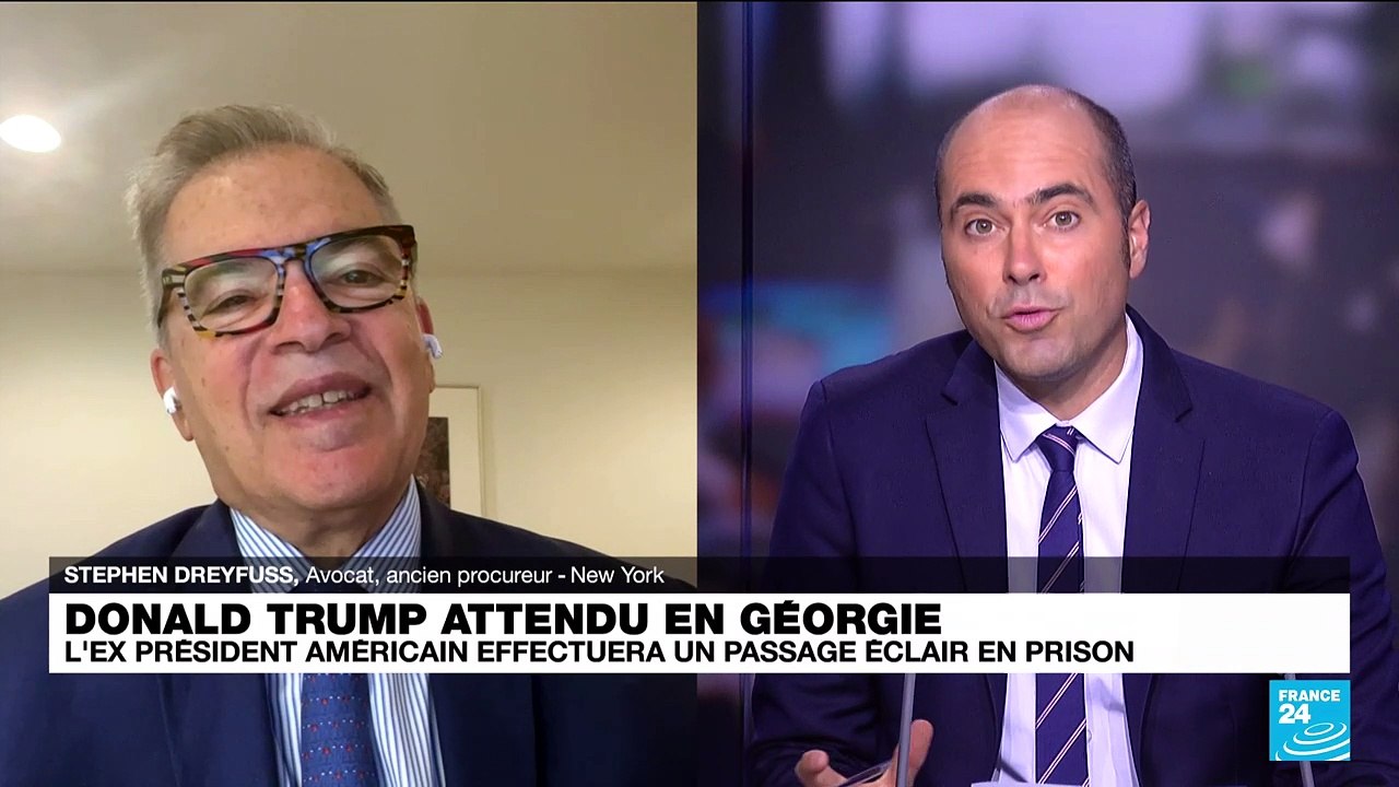 États-Unis : Trump attendu dans une prison de Géorgie, le temps d'une prise d'empreintes