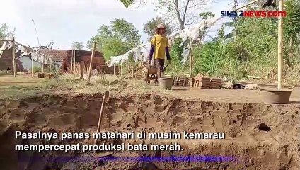 Cetak 10 Ribu Bata Merah dalam Sebulan, Perajin di Probolinggo Raih Omzet Jutaan Rupiah
