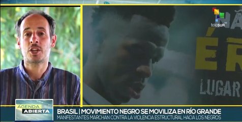 Movimiento negro de Brasil convoca a movilización por el fin del racismo