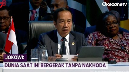 Di KTT BRICS, Jokowi: Dunia saat Ini Bergerak Tanpa Nakhoda