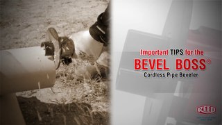 Bevel Boss® Tips & Tricks - Reed Manufacturing