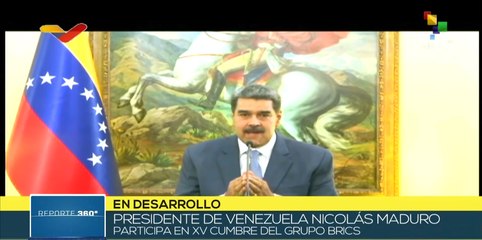 Presidente Nicolás Maduro propone fortalecer alianza comunicacional de TV BRICS y teleSUR