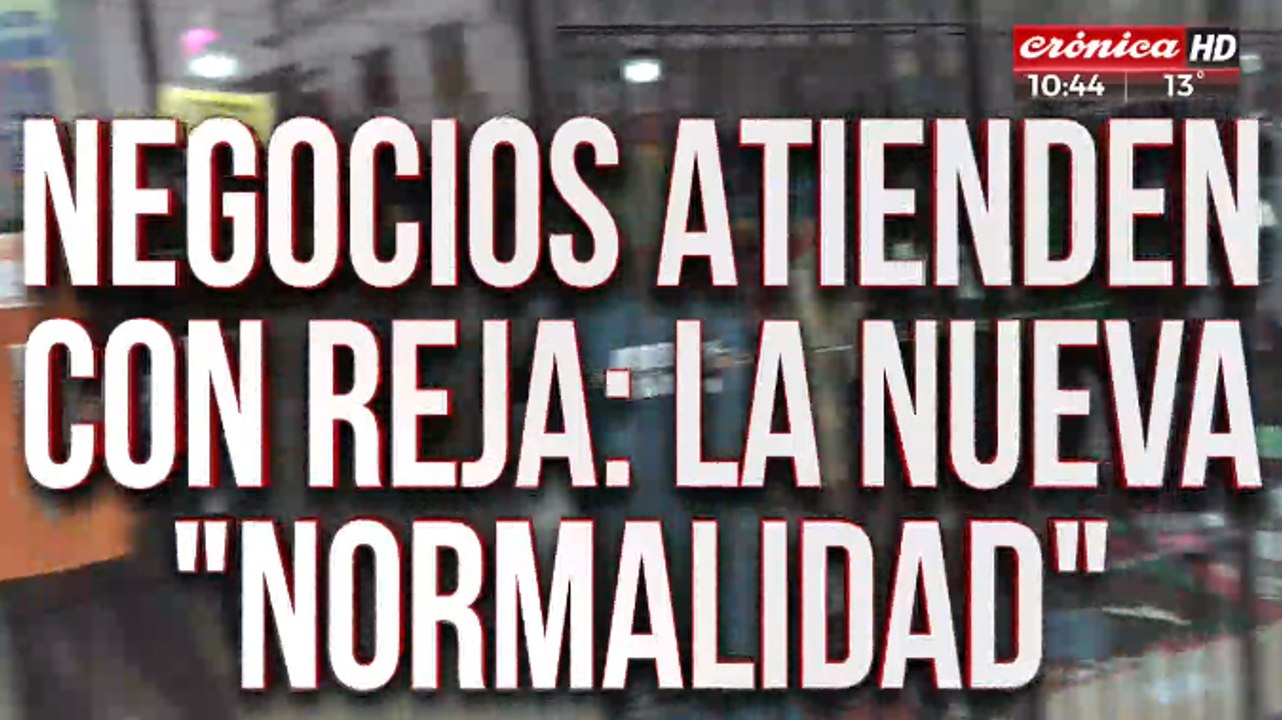 La nueva normalidad tras los saqueos: atienden...