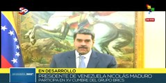 Presidente de Venezuela resalta el Brics como paradigma del desarrollo global