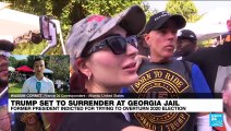 Trump set to surrender at Georgia jail on charges he sought to overturn 2020 election loss