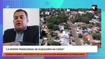 Adrian Torres dijo "en otro contexto económico la ley de alquileres actual si funcionaría"