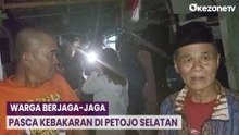 Pasca Kebakaran, Warga Berjaga-Jaga di Kediamannya tanpa Listrik
