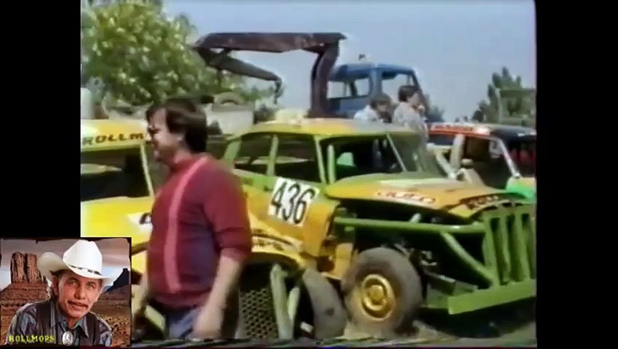 ROLLMOPS EN COURSE DE STOCK CARS EN VOITURE AMÉRICAINE No 436 A ILLZACH ALSACE DU 212223 MAI 1988