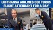 Lufthansa CEO goes undercover as flight attendant, shares his experience on LinkedIn | Oneindia News