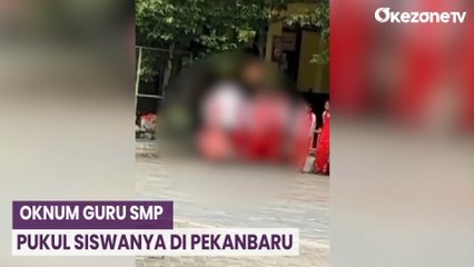 Oknum Guru SMP Diduga Pukul Siswanya di Pekanbaru, Ini Pemicunya