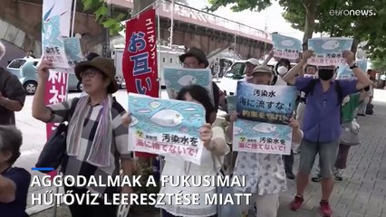 Sokan aggódnak a fukusimai hűtővíz leengedése miatt