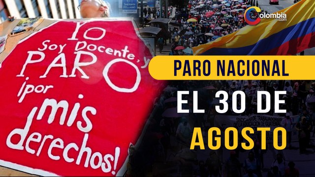 Paro nacional de maestros: del tablero a las calles el próximo miércoles 30 de agosto