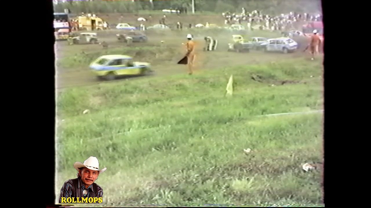 ROLLMOPS EN COURSE DU STOCK-CAR A ILLZACH 18  19 MAI 1985 ROLLMOPS AVEC  SA CITROËN DS No 46