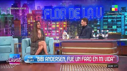 Flor de la V se quebró al recordar su infancia